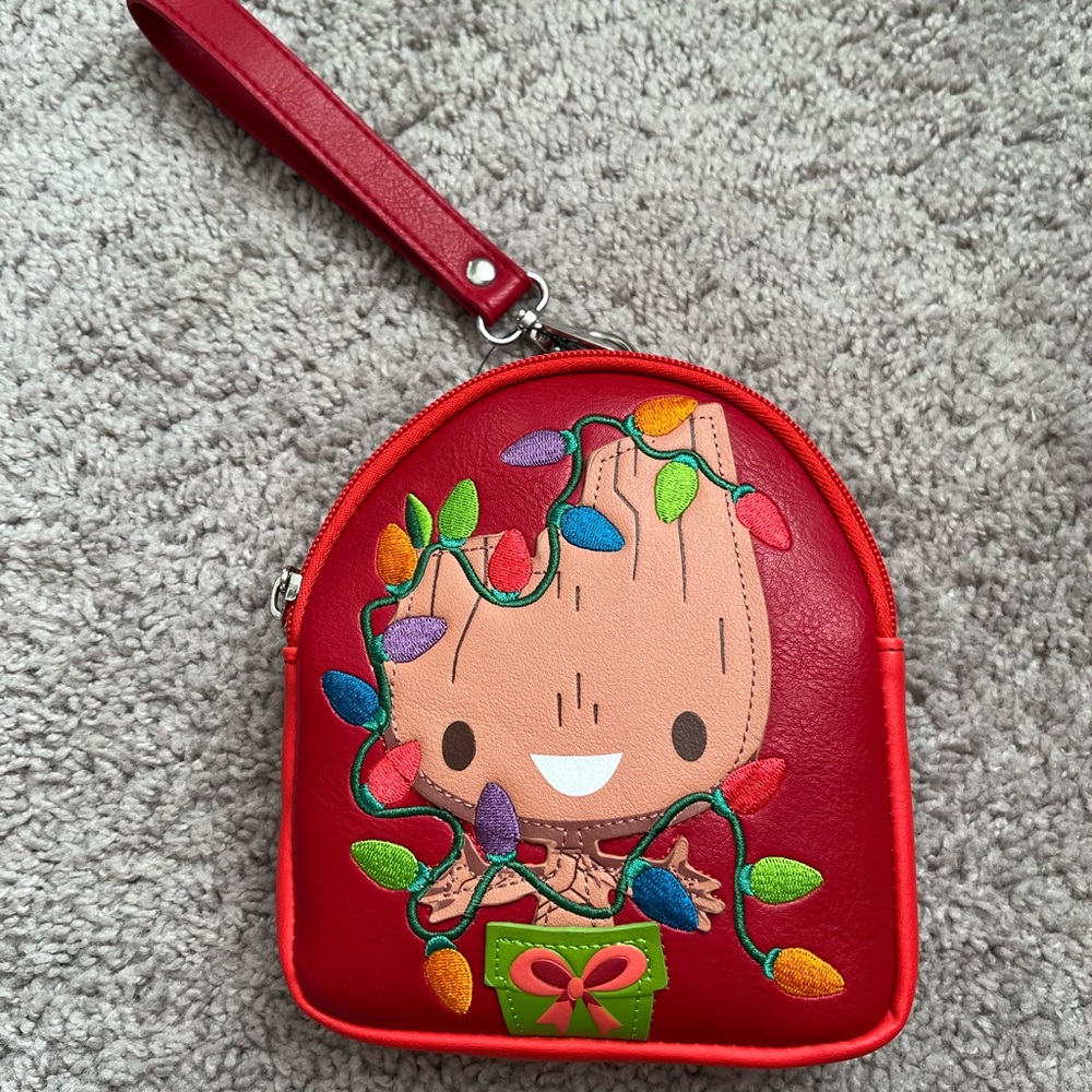 Loungefly Red Groot wristlet